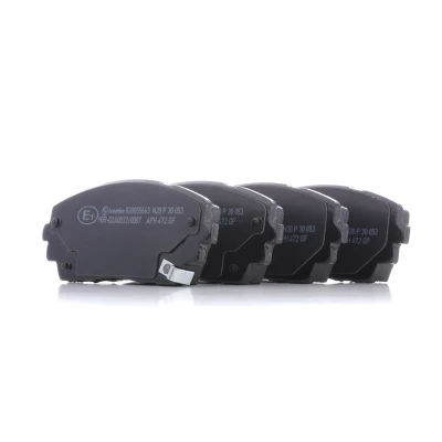 Imagen de BREMBO P 30 053 Juego de pastillas freno con avisador acústico desgaste sin accesorios KIA: Picanto II, I