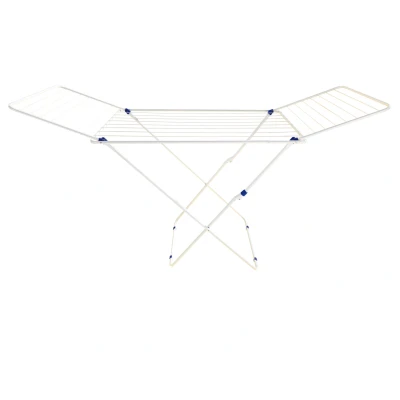 Imagen de Leifheit Standtrockner Classic 200 Easy 6992 Tendedero, 20 Metros de Longitud Secado, Azul Oscuro, 54.5x4.5x128 cm