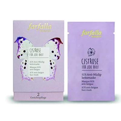Imagen de farfalla Cistrose Mascarilla antifatiga para cualquier piel, 10 unidades de 7 ml