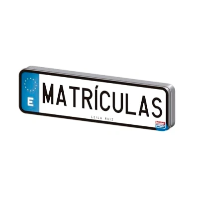 Imagen de Falomir Matriculas Juego De palablas y números Forma Palabras realiza operaciónes matemáticas Agilidad Mental 2 a 5 Jugadores (Edad 5+)