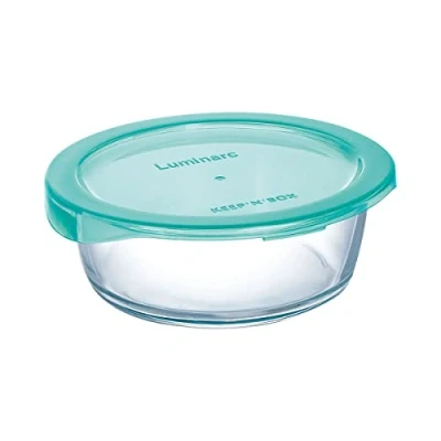 Imagen de Luminarc RECIP Red C/T 68 KEEP&#039;N Lagon Lum, Redonda, Transparente y Verde, 63 cl