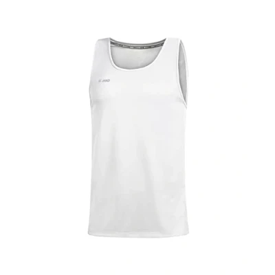 Imagen de JAKO Camiseta de Tirantes para Hombre Run 2.0, Hombre, Anchos, 6075, Blanco, Extra Large