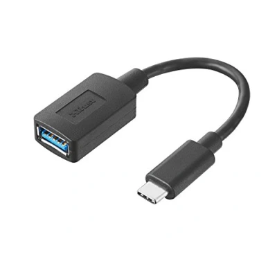 Imagen de adaptador Trust 20967 de cable USB C 3.1, Negro