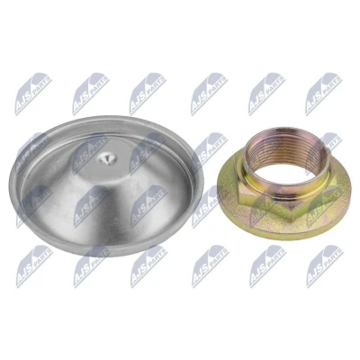 Imagen de NTY KLT CT 019 Z Juego de cojinete rueda Eje trasero izquierda, trasero, derecha con tuerca, sin buje CITROËN: Xsara Picasso