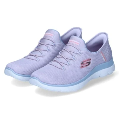 Imagen de Skechers Zapatillas Summits Fast Attraction para Mujer, Morado, 7.5 UK