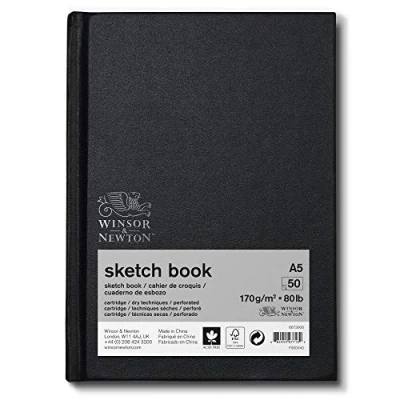 Imagen de Winsor &amp; Newton Cuaderno de esbozo, Blanco Natural, DIN A5