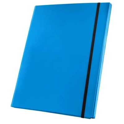 Imagen de Netuno Carpeta de cartón A4, 20 mm, color azul, con goma elástica, polipropileno, 1 unidad