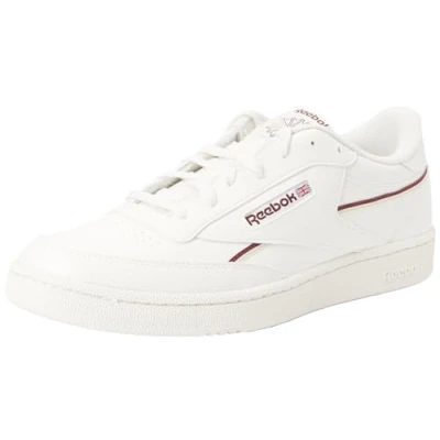 Imagen de Reebok Club C 85 Vegan, Zapatillas de Deporte Hombre, Chalk Classic Maroon F23 Stucco, 36 EU