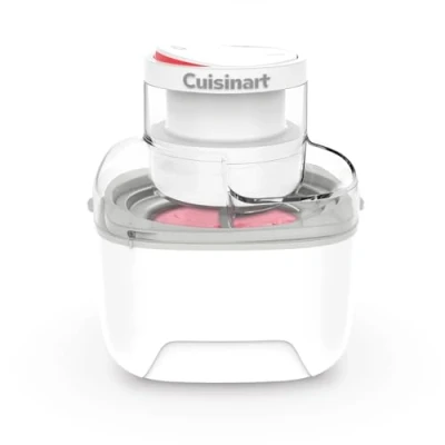 Imagen de Cuisinart Heladera Solo Scoops Máquina para hacer helado y gelato casero en 25 minutos sorbetes yogur Compacta, ocupa poco espacio Tazón bat