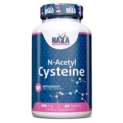 Imagen de Haya Labs N Acetyl L Cysteine, 600mg 60 Tablets