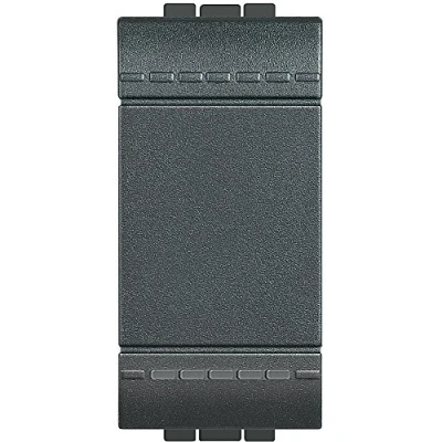 Imagen de Bticino SL4003NF livinglight basculante, 1P, 16 A, 1 m, antracita, negro,