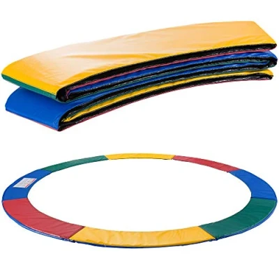 Imagen de Arebos Cubierta para Borde de Cama elástica 305 cm 100% Resistente a los Rayos UV Protección Bordes Desgarros Colorido