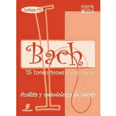 Imagen de ENCLAVE Bach: 15 Invenciones a 2 Voces (Estudio Original, Analisis y Metodologia) para Piano(Inc.CD)