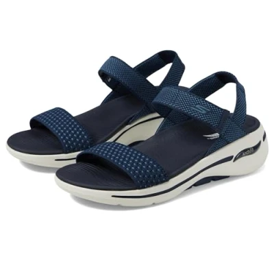 Imagen de Skechers Archfit GO WALK Dames Sandalias, Mujer, Talla: 38, Blauw Zapatos