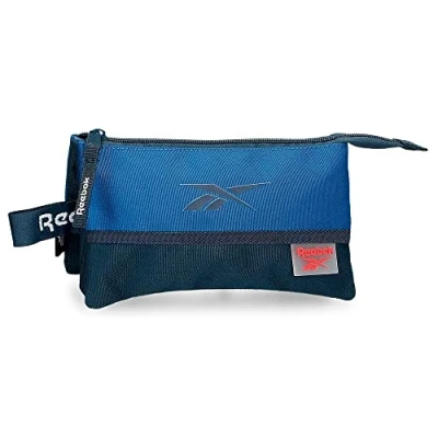 Imagen de Reebok Atlantic Estuche Triple Azul 22x12x5 cms Poliéster