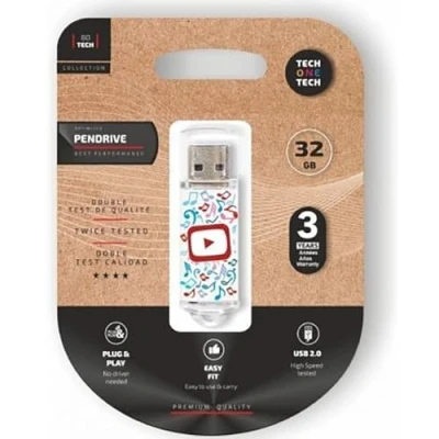 Imagen de Tech One Memoria USB TEC4019 32 GB