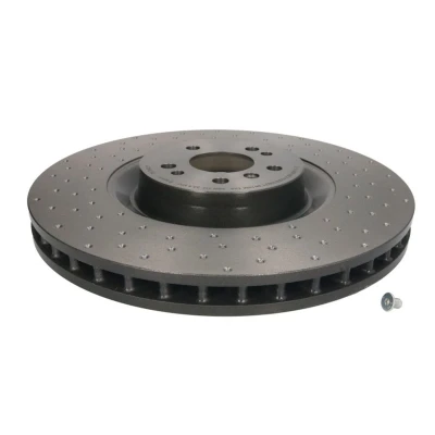 Imagen de BREMBO 09.C942.11 Disco de freno 390 36 5 perforado/ventil. int. revestido altamente carbonizado con tornillos MERCEDES BENZ: Clase ML, R
