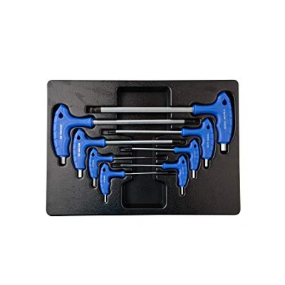 Imagen de King Tony 922108MR Llave hexagonal para el carro de herramientas, conjunto 8