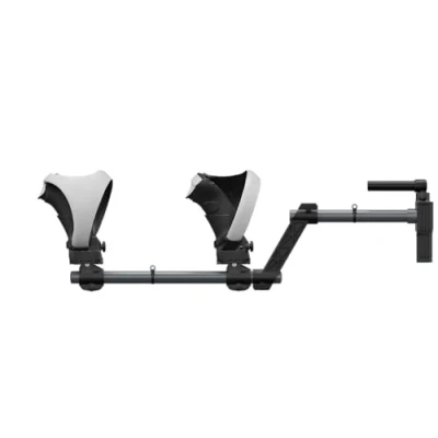 Imagen de VR Gunstock para Playstation VR2, compatible con controladores PSVR2, mangos mayor estabilidad y adaptador magnético ligero PlayStationVR2 pistola (negro)