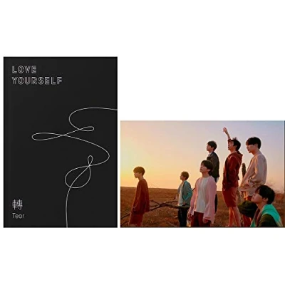 Imagen de BANGTAN BOYS BTS Love Yourself Tear (Y Version) The Third Album CD+Poster+Minibook+Photobook+Photocard+Standing Photo+(Extra 6 Photocards + 1 Double Sided Photocard)