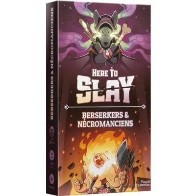 Imagen de Asmodee TeeTurtle Here To Slay Extensión: Berserkers y nigromanses Juegos de Mesa Cartas para Adultos niños a Partir 10 años 2 6 Jugadores Versión Francesa