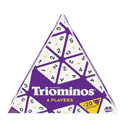 Imagen de Goliath Triominos 6 jugadores Juego De mesa a partir años Para jugar en familia o con amigos estrategia 2