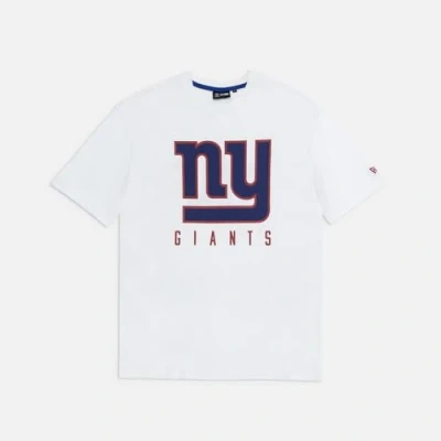 Imagen de New Era NFL Games Camiseta de Gran tamaño con Eslogan York Giants, Color Blanco