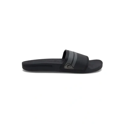 Imagen de Quiksilver RIVI Slide Chanclas de baño, Hombre, Talla: 43, black grey Fibra sintética