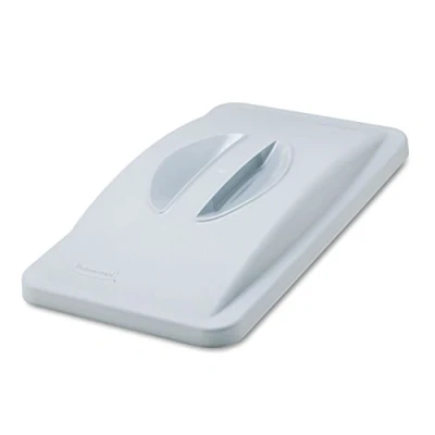 Imagen de Rubbermaid Commercial Products FG268888LGRAY Tapa con Asa en Parte Superior para Fg3540, Fg3541, Gris