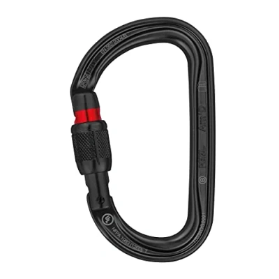 Imagen de Petzl Am&#039;D Screw Lock Mosquetón Negro