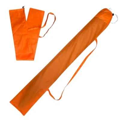 Imagen de Funda Sombrilla Playa Con Asa Resistente. Para De Color Naranja. Complemento O Accesorio Recambio Sombrillas Playa.