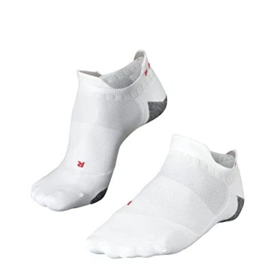 Imagen de FALKE RU5 Race Invisible M In hilo funcional antiampollas 1 par, Calcetines para correr Hombre, Blanco White Mix 2020, 39 41