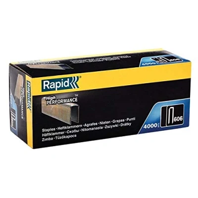 Imagen de RAPID 466301040 Grapa 606 30 mm. 4M en Caja, 30mm, Set de 4000 Piezas
