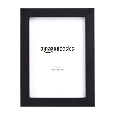 Imagen de Amazon Basics Marco para fotos, 2 Unidad, 13 x 18 cm, Rectangular, Negro