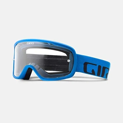 Imagen de Giro Tempo Gafas Protectoras Unisex para Bicicleta de montaña Adultos, Color Azul, Lente Transparente (2023)