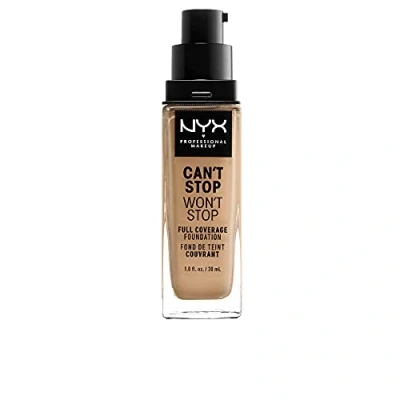 Imagen de NYX Professional Makeup Can&#039;t Stop Won&#039;t Full Coverage Base de maquillaje Beige 30 ml
