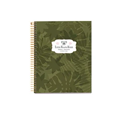 Imagen de Miquelrius Cuaderno Espiral A5, Tapa Dura, 120 Hojas Cuadrícula Interior, 4 Franjas de Colores , Jordi Labanda Diseño Koala