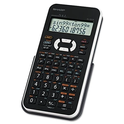 Imagen de Sharp EL531 Calculadora científica, color blanco