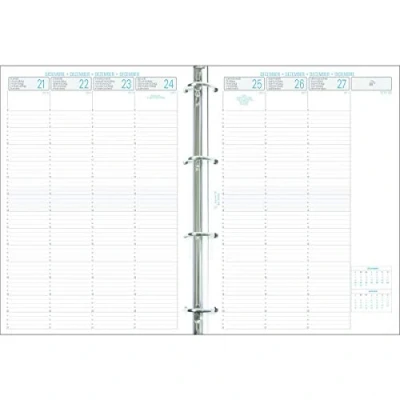 Imagen de Exacompta 29272E Recambio para Organizador Vintage Semanal Exatime 29 1/4 h por 21 x 29,7 cm Enero a Diciembre 2024