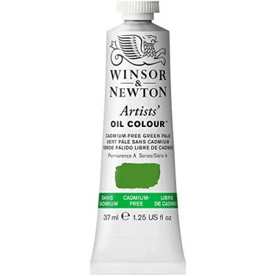 Imagen de Winsor &amp; Newton Artists Pintura al Óleo, 37 ML, Verde (Verde Claro Libre de Cadmio)