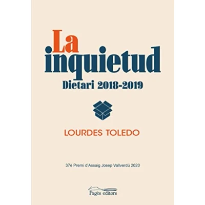 Imagen de La inquietud: Dietari 2018 2019: 161 (Argent Viu)