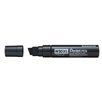 Imagen de Pentel N50XL Cajas de aluminio, negro, 1 unidad