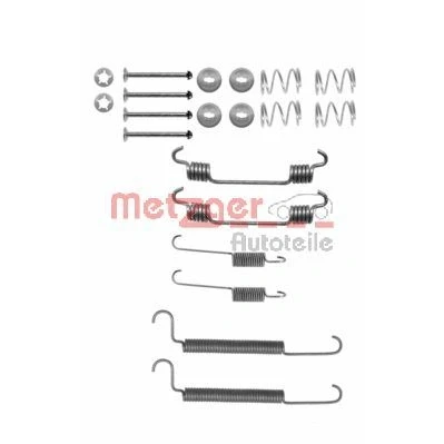 Imagen de Juego de accesorios, zapatas freno METZGER 105 0766