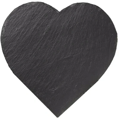 Imagen de Dudoplatz Plato de pizarra con forma corazón (20 x 20 cm)