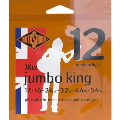 Imagen de Rotosound JK12 Juego de cuerdas para guitarra acústica