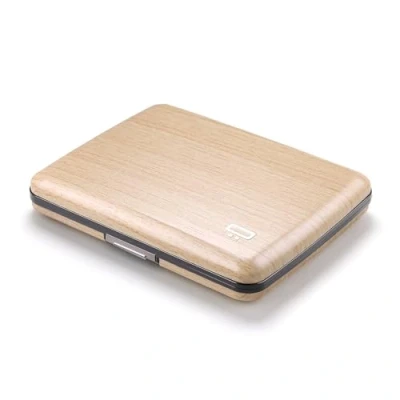 Imagen de ÖGON DESIGNS Cartera de Aluminio Smart Case V2 Large Compartimento Oculto para Monedas y Billetes Protección RFID Capacidad 10 Tarjetas