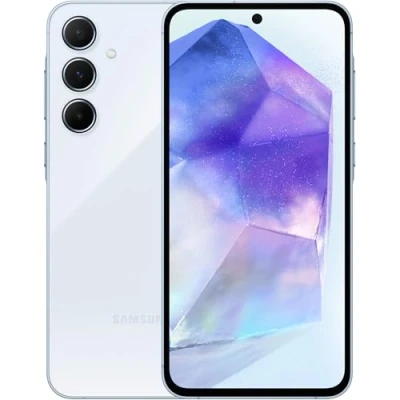 Imagen de Samsung Tel Smartphone 5g 6.5 Pulgadas 8+128GB A55 Azul Claro sm a556blbaeue 1286791