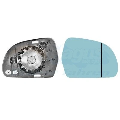 Imagen de VAN WEZEL 7623838 Cristal de Espejo derecha AUDI: A3 Sportback, A4 B8 Avant, Berlina, SKODA: Octavia 2 Combi, II Hatchback
