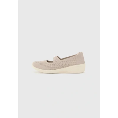 Imagen de Skechers ARYA Bailarinas con hebilla, Mujer, Talla: 40, Taupe Zapatos