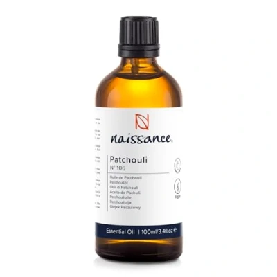 Imagen de Naissance Aceite Esencial de Pachuli (No. 106) 100 ml Puro, Natural, Libre Crueldad, Vegano e Inalterado para uso en Aromaterapia, Mezcla Masaje y Difusores